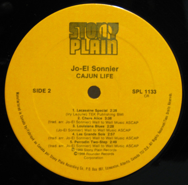 Jo-El Sonnier - Cajun Life (LP, Album) (Near Mint (NM or M-)) - Image 4