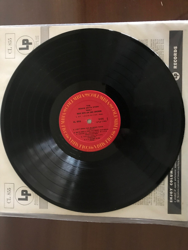 Bessie Smith With Louis Armstrong - The Bessie Smith Story - Vol.1 (LP, Comp, Mono, RE, RP) (Very Good Plus (VG+)) - Image 5