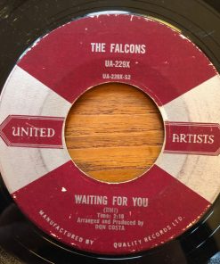 Alternative view of The Falcons - The Teacher / Waiting For You (7") (Very Good Plus (VG+))