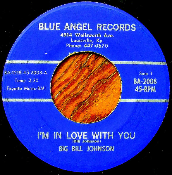 Big Bill Johnson (2) - I'm In Love With You (7", Single) (Near Mint (NM or M-))