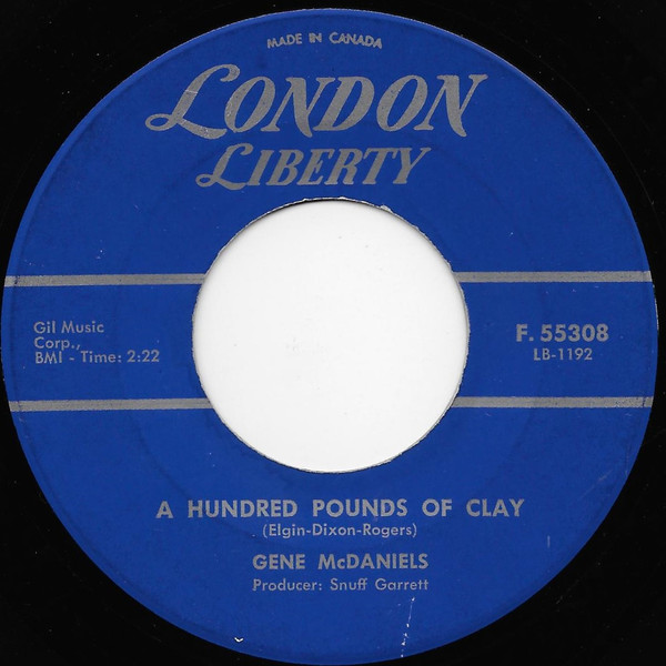 Eugene McDaniels - A Hundred Pounds Of Clay (7", Single) (Near Mint (NM or M-))