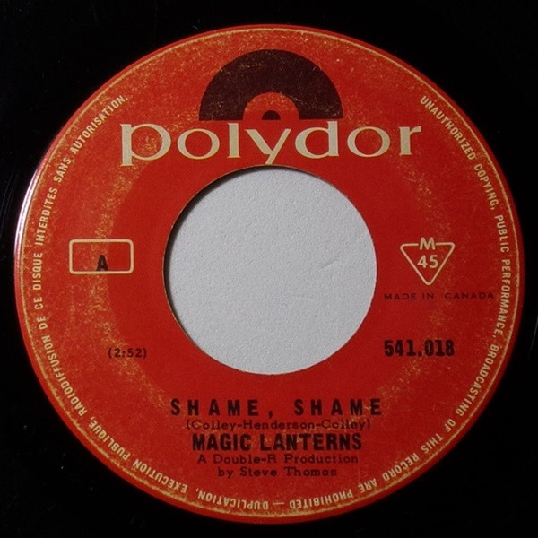 Magic Lanterns - Shame, Shame (7", Single) (Very Good Plus (VG+))