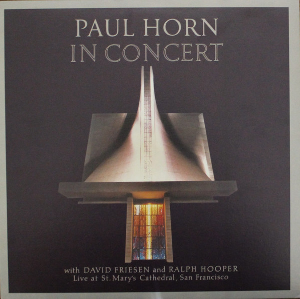 Paul Horn - In Concert (LP, Album) (Very Good Plus (VG+))
