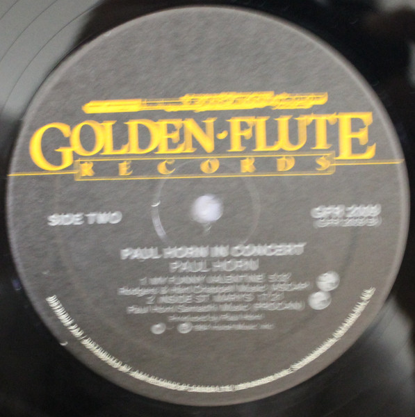 Paul Horn - In Concert (LP, Album) (Very Good Plus (VG+)) - Image 4