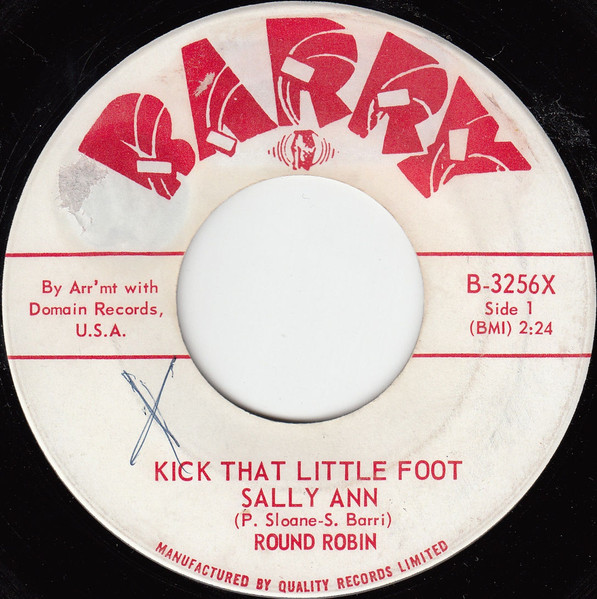 Round Robin - Kick That Little Foot Sally Ann / Slauson Party (7") (Near Mint (NM or M-))