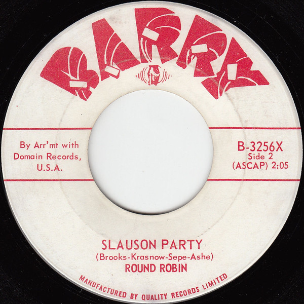 Round Robin - Kick That Little Foot Sally Ann / Slauson Party (7") (Near Mint (NM or M-)) - Image 2