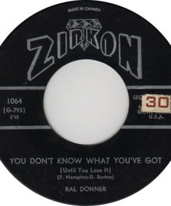 Ral Donner - You Don't Know What You've Got (Until You Lose It) (7", Single) (Very Good Plus (VG+))