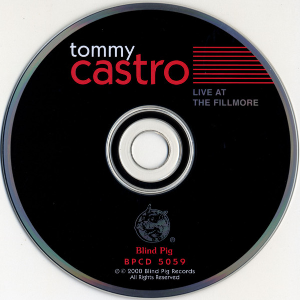 Tommy Castro - Live At The Fillmore (CD, Album, Enh) (Mint (M)) - Image 3