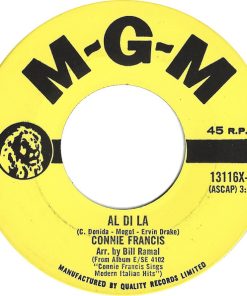 Alternative view of Connie Francis - I'm Gonna' Be Warm This Winter / Al Di La (7", Single) (Near Mint (NM or M-))