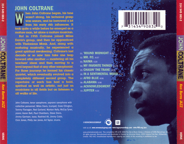 John Coltrane - Ken Burns Jazz (CD, Comp) (Near Mint (NM or M-)) - Image 3