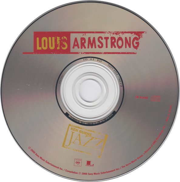 Louis Armstrong - Ken Burns Jazz (CD, Comp) (Near Mint (NM or M-)) - Image 2