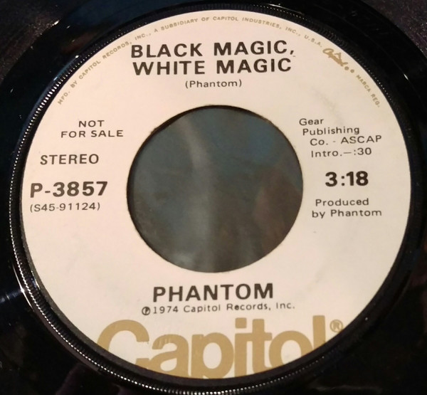 Phantom (36) - Calm Before The Storm / Black Magic, White Magic (7", Single, Promo) (Near Mint (NM or M-)) - Image 2