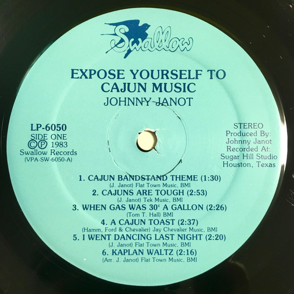 Johnny Janot - Expose Yourself To Cajun Music And Johnny Janot (LP, Album) (Near Mint (NM or M-)) - Image 3