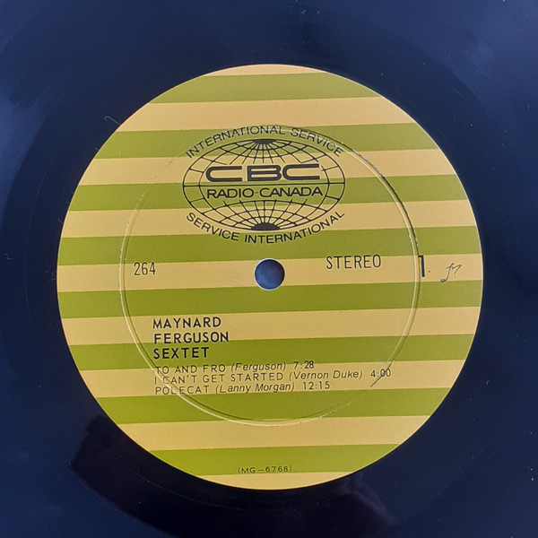 Maynard Ferguson Sextet - Maynard Ferguson Sextet (LP, Album) (Near Mint (NM or M-)) - Image 3