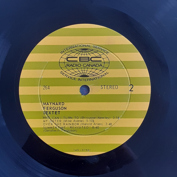 Maynard Ferguson Sextet - Maynard Ferguson Sextet (LP, Album) (Near Mint (NM or M-)) - Image 4