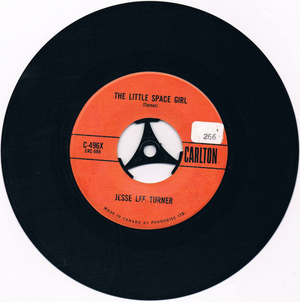 Jesse Lee Turner - The Little Space Girl / Shake, Baby, Shake (7", Single) (Near Mint (NM or M-)) - Image 2