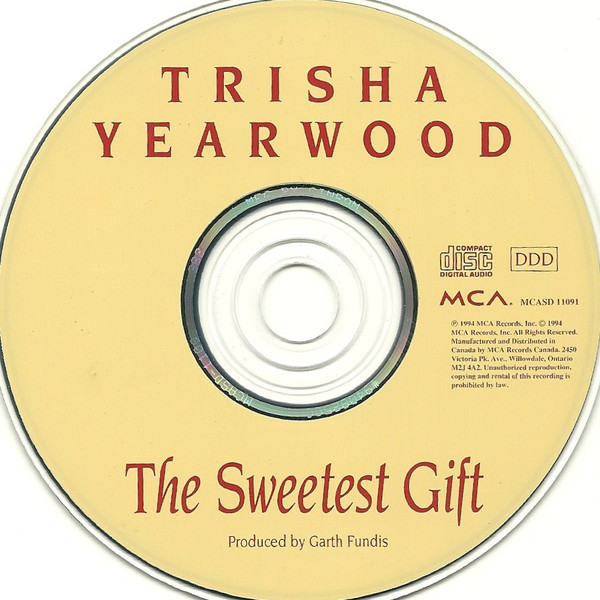 Trisha Yearwood - The Sweetest Gift (CD, Album) (Mint (M)) - Image 3