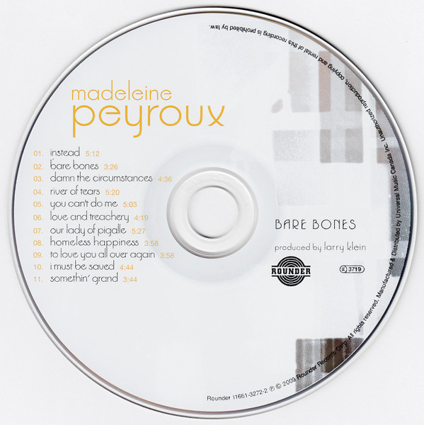 Madeleine Peyroux - Bare Bones (CD, Album) (Near Mint (NM or M-)) - Image 4
