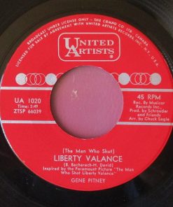 Gene Pitney - (The Man Who Shot) Liberty Valance (7", Single) (Near Mint (NM or M-))