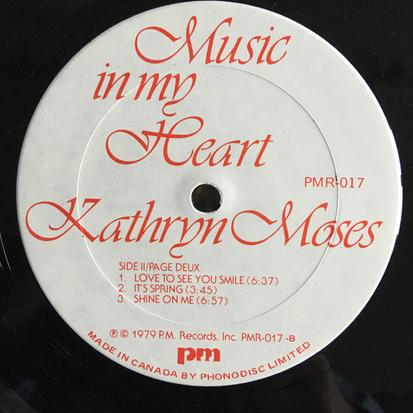 Kathryn Moses - Music In My Heart (LP, Album) (Near Mint (NM or M-)) - Image 4