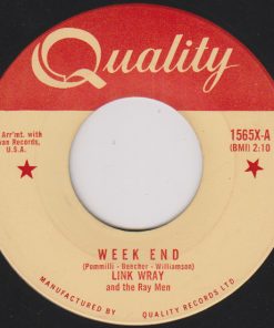 Link Wray And His Ray Men - Week End  (7", Single) (Near Mint (NM or M-))