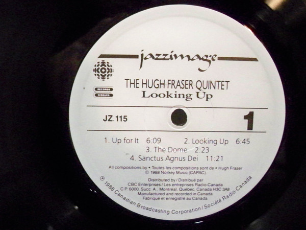 The Hugh Fraser Quintet - Looking Up (LP) (Mint (M)) - Image 2
