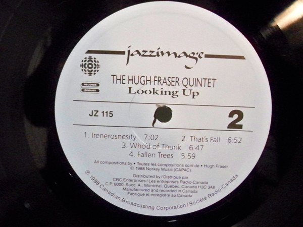 The Hugh Fraser Quintet - Looking Up (LP) (Mint (M)) - Image 3