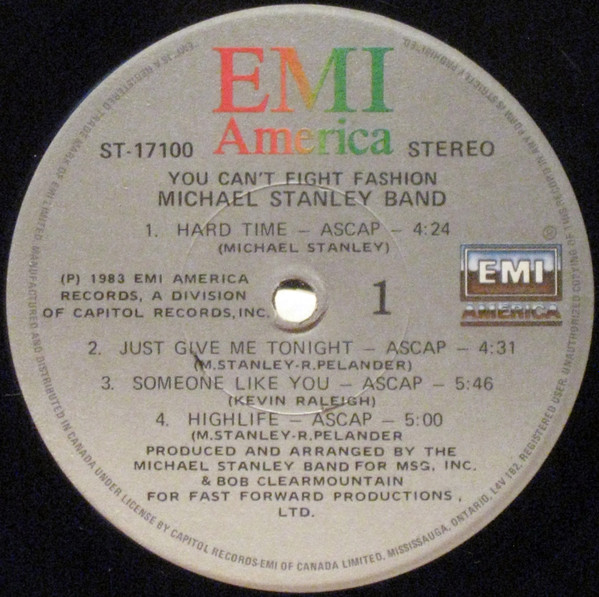 Michael Stanley Band - You Can't Fight Fashion (LP) (Very Good Plus (VG+)) - Image 3
