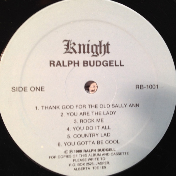 Ralph Budgell - Knight (LP, Album) (Mint (M)) - Image 3