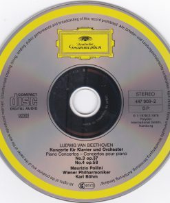 Alternative view of Ludwig van Beethoven, Maurizio Pollini, Wiener Philharmoniker, Karl Böhm - Klavierkonzerte · Piano Concertos 3 & 4 (CD, Comp) (Near Mint (NM or M-))