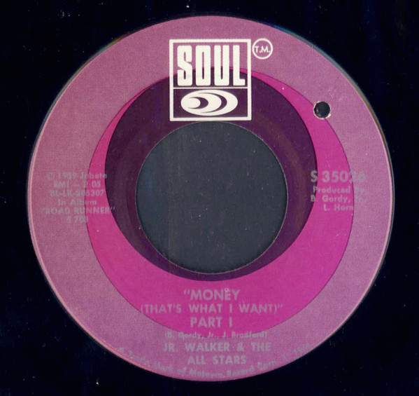 Junior Walker & The All Stars - Money (That's What I Want) (7") (Near Mint (NM or M-))