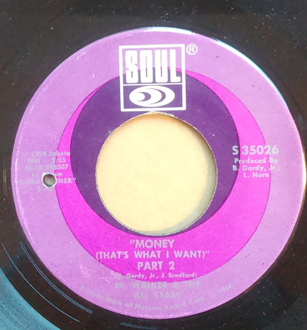 Junior Walker & The All Stars - Money (That's What I Want) (7") (Near Mint (NM or M-)) - Image 2