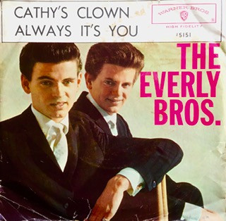 Everly Brothers - Cathy's Clown (7", Single) (Very Good Plus (VG+))