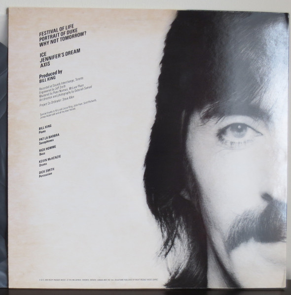 Bill King Quintet - Ice (LP, Album) (Very Good (VG)) - Image 2