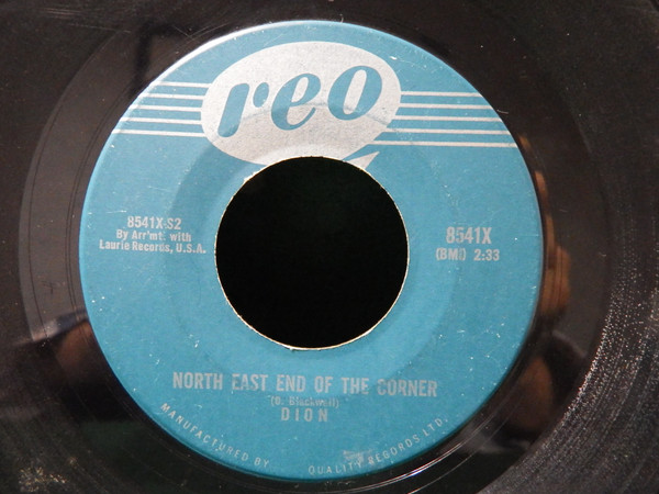 Dion (3) - Havin' Fun / North East End Of The Corner (7", Single) (Near Mint (NM or M-)) - Image 2