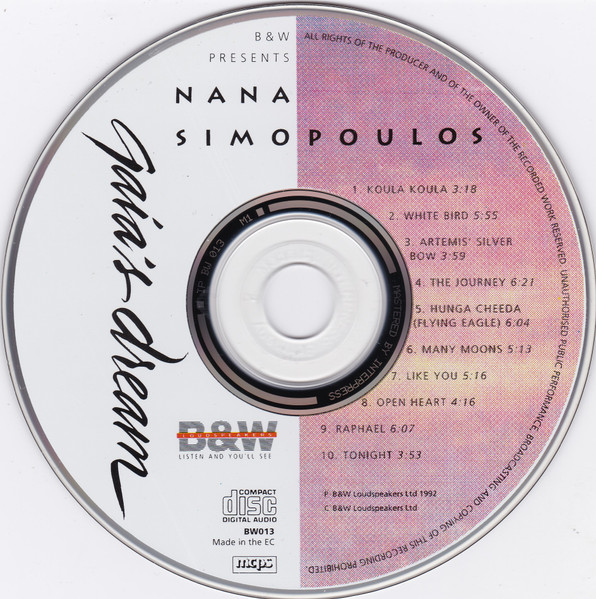 Nana Simopoulos - Gaia's Dream (CD) (Mint (M)) - Image 4