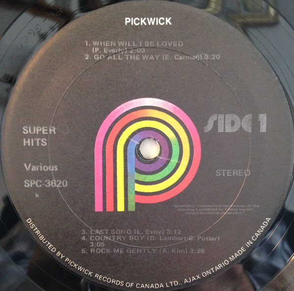 Various - Super Hits (LP, Comp) (Mint (M)) - Image 3