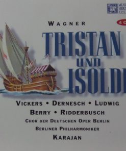 Richard Wagner - Jon Vickers · Helga Dernesch · Christa Ludwig · Walter Berry · Karl Ridderbusch · Berliner Philharmoniker · Herbert von Karajan - Tristan Und Isolde (4xCD, RE, RM, Box) (Near Mint (NM or M-))