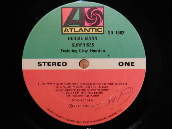 Herbie Mann Featuring Cissy Houston - Surprises (LP, Album) (Very Good Plus (VG+)) - Image 2