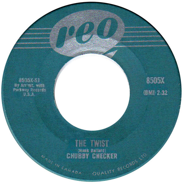 Chubby Checker - The Twist (7") (Very Good Plus (VG+))