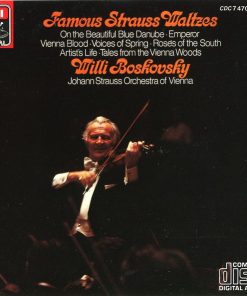 Johann Strauss Jr. : Willi Boskovsky : Wiener Johann Strauss Orchestra - Famous Strauss Waltzes (CD, Album) (Near Mint (NM or M-))