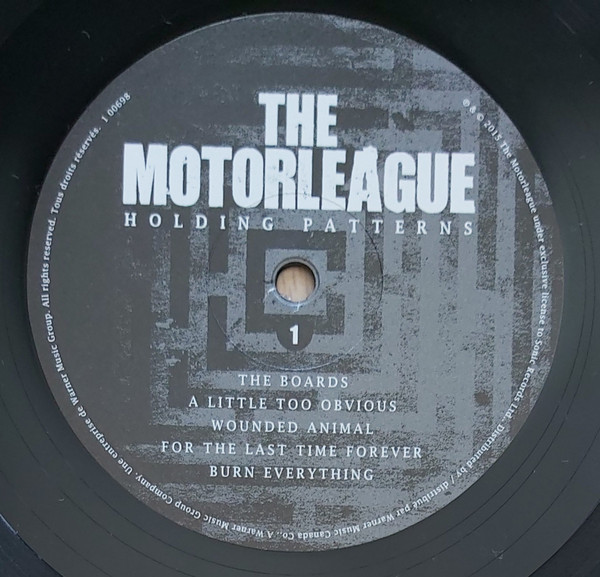 The Motorleague - Holding Patterns (LP) (Near Mint (NM or M-)) - Image 3