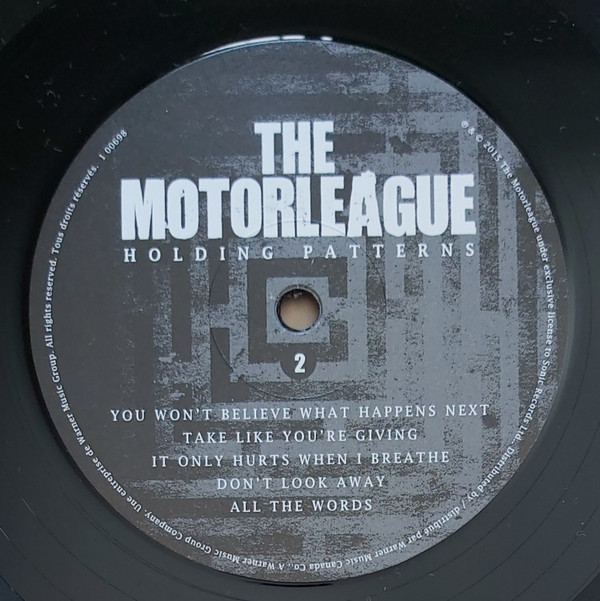 The Motorleague - Holding Patterns (LP) (Near Mint (NM or M-)) - Image 4