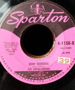 The Appalachians - Bony Moronie  (7", Single) (Very Good Plus (VG+))