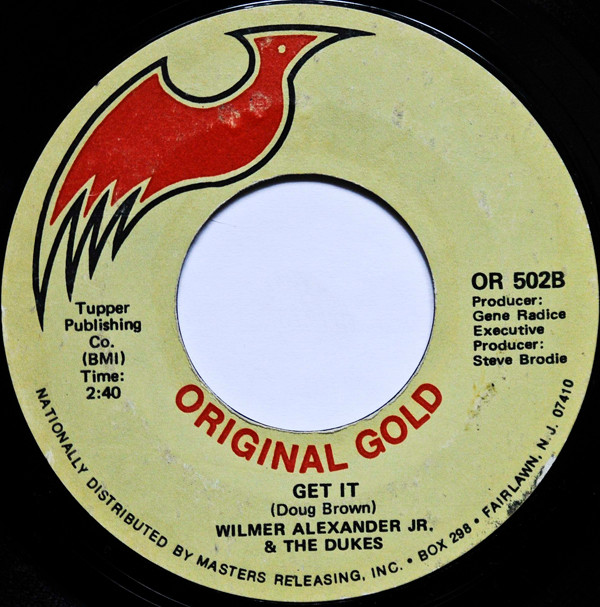 Wilmer & The Dukes - Give Me One More Chance / Get It (7", Single, Styrene) (Very Good Plus (VG+)) - Image 2