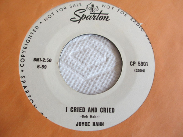 Joyce Hahn - The Picnic / I Cried And Cried (7", Promo, TCF) (Very Good (VG)) - Image 2