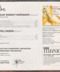 Alternative view of Nikolai Rimsky-Korsakov / Anatoly Liadov - BBC Scottish Symphony Orchestra / BBC Symphony Orchestra, Alexander Titov - Sheherazade / Baba-Yaga / The Enchanted Lake / Kikimora (CD, Promo) (Near Mint (NM or M-))