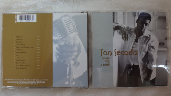 Jon Secada - Heart, Soul & A Voice (CD, Album, Club) (Near Mint (NM or M-)) - Image 3