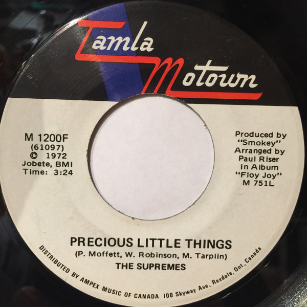 The Supremes - Automatically Sunshine (7", Single) (Very Good Plus (VG+)) - Image 2