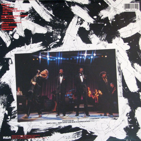 Daryl Hall & John Oates With David Ruffin & Eddie Kendrick* - Live At The Apollo (LP, Album) (Mint (M)) - Image 2